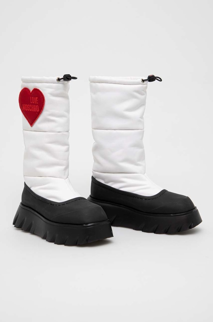 Čizme za snijeg Love Moschino JA24566G0FJHA100 bijela AW22