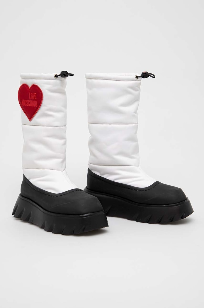 Čizme za snijeg Love Moschino JA24566G0FJHA100 bijela AW22