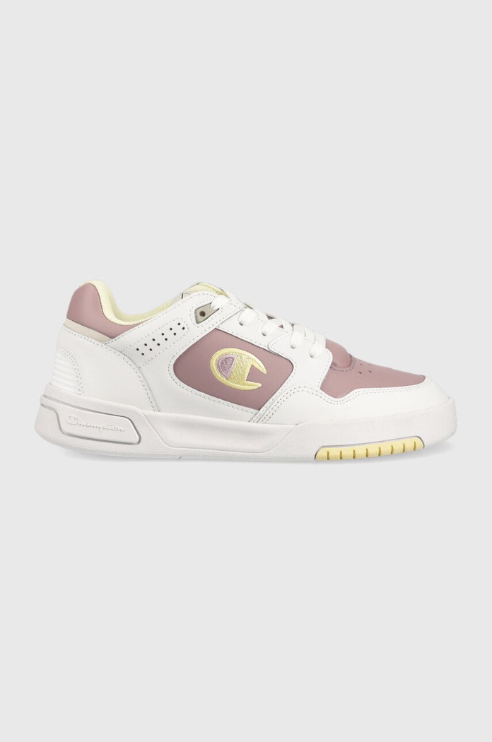 Sneakers Champion απομίμηση λείου δέρματος μωβ S11451