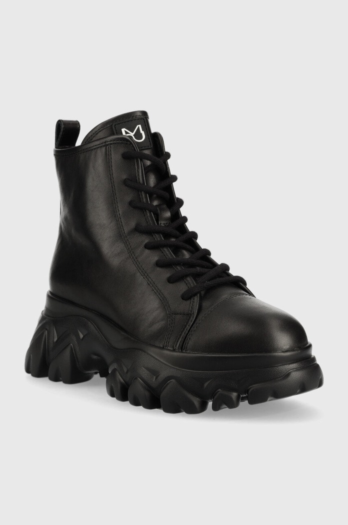 Miss Sixty bocanci de piele 6W3QJ8860000 negru AW22