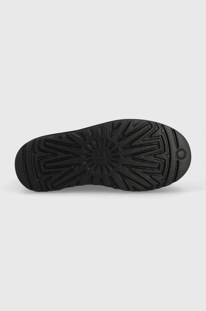 UGG sztyblety zamszowe W Neumel Platform Chelsea 1134526.BLK czarny