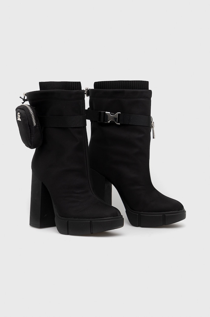 Nízké kozačky Steve Madden Riseup SM11001302.001 černá AW22