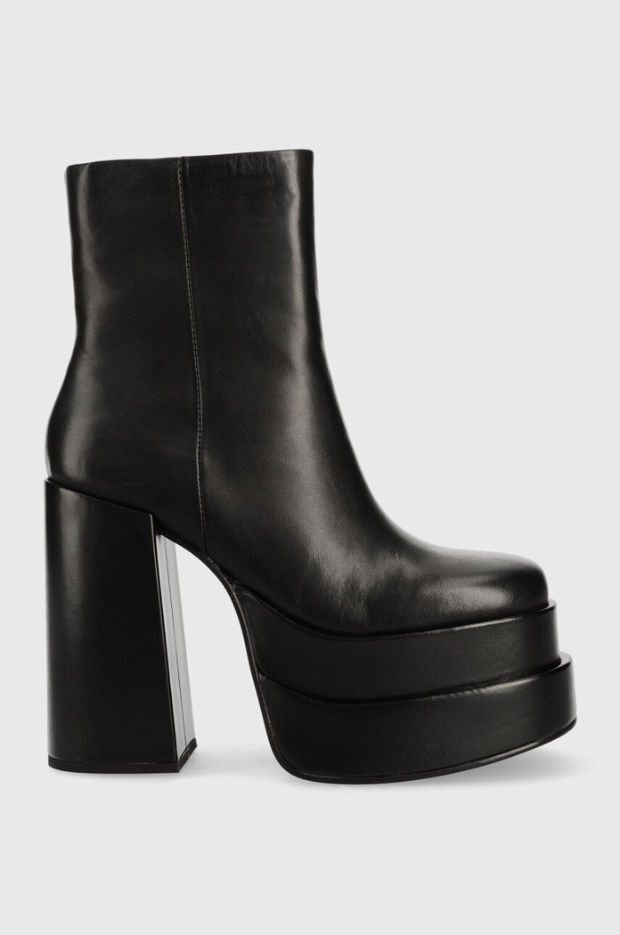 Steve Madden botki skórzane Cobra słupek czarny SM11002109.017