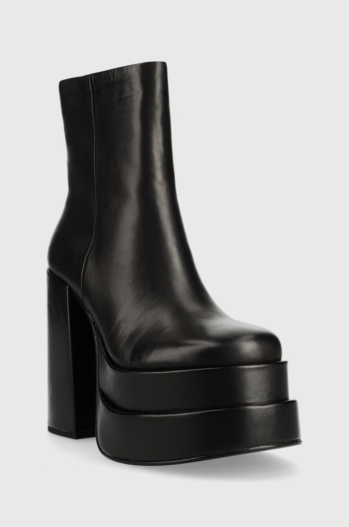Steve Madden botki skórzane Cobra SM11002109.017 czarny AW22