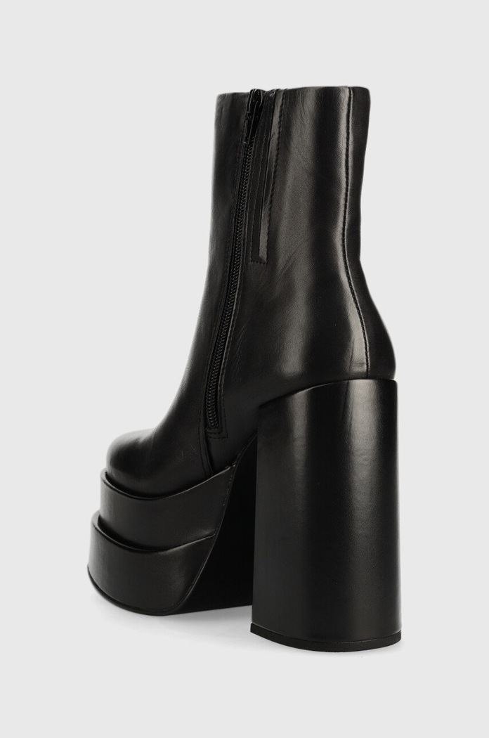 Obuwie Steve Madden botki skórzane Cobra SM11002109.017 czarny