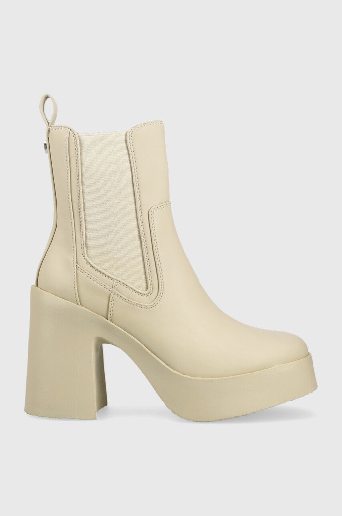 Μπότες τσέλσι Steve Madden χωρίς μόνωση μπεζ SM19000002.253