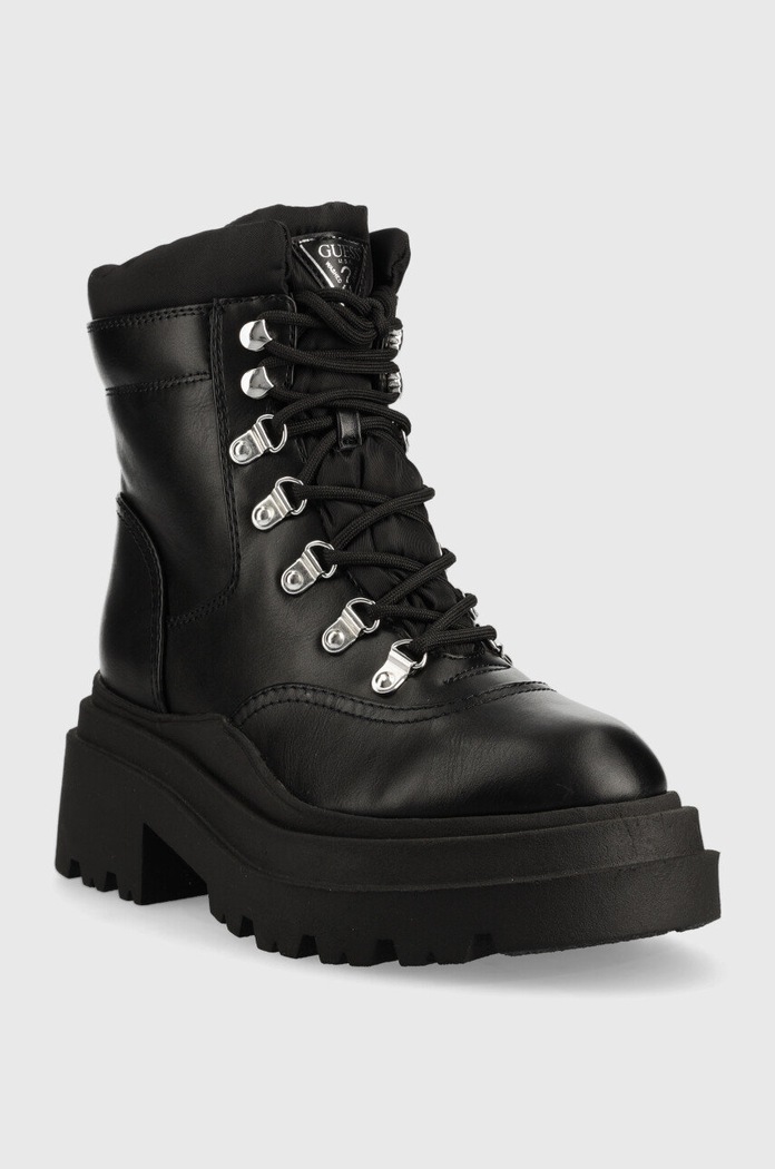 Guess workery FL8V2Y.LEA10.BLACK czarny AW22
