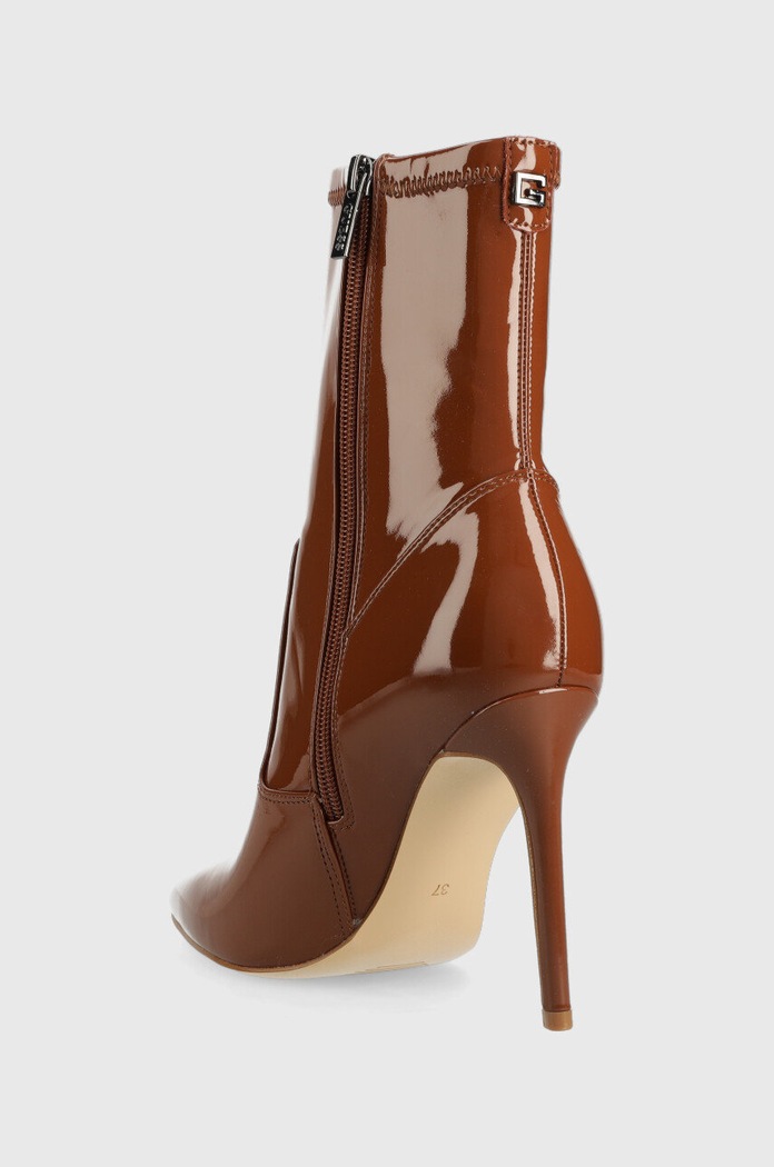 Obuwie Guess botki FL8SME.PAF10.BROWN brązowy