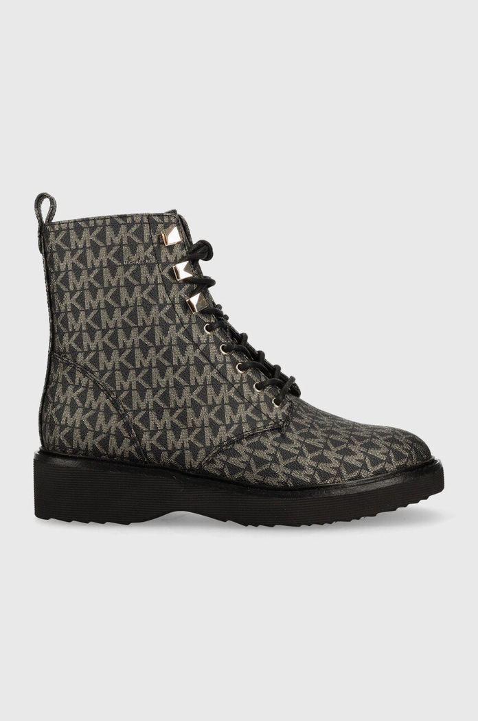 Workery MICHAEL Michael Kors Haskell platforma čierna 40F2HSFE5B.039