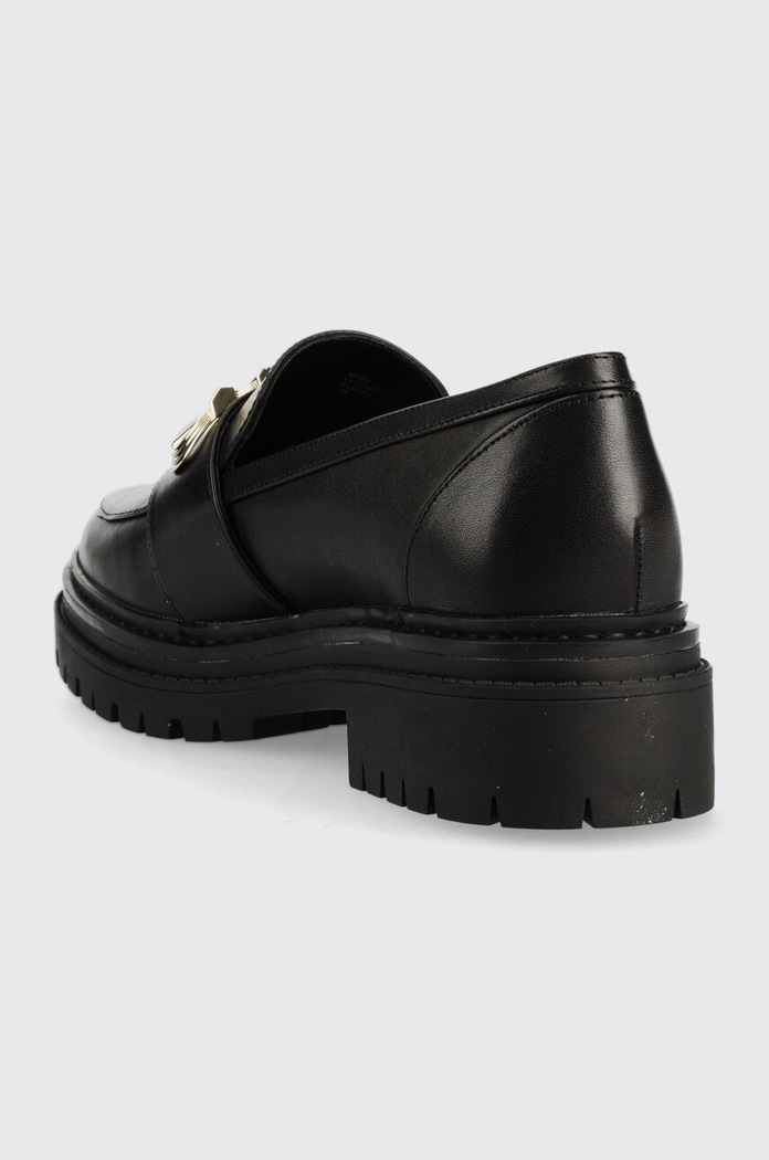 Boty Kožené mokasíny MICHAEL Kors Parker 40F2PKFP1L.001 černá