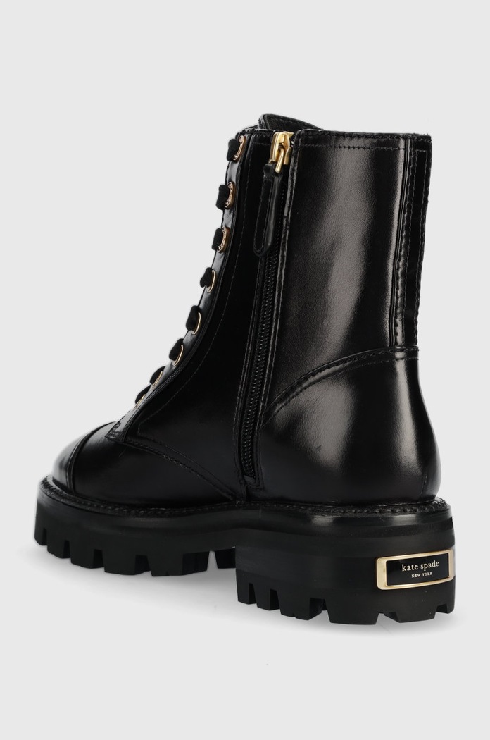 Obuv Kožené workery Kate Spade Merritt Lug K9820.BLK čierna