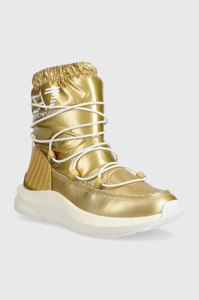 EA7 Emporio Armani śniegowce Snow Boot X8M002.XK230.R369 złoty AW22