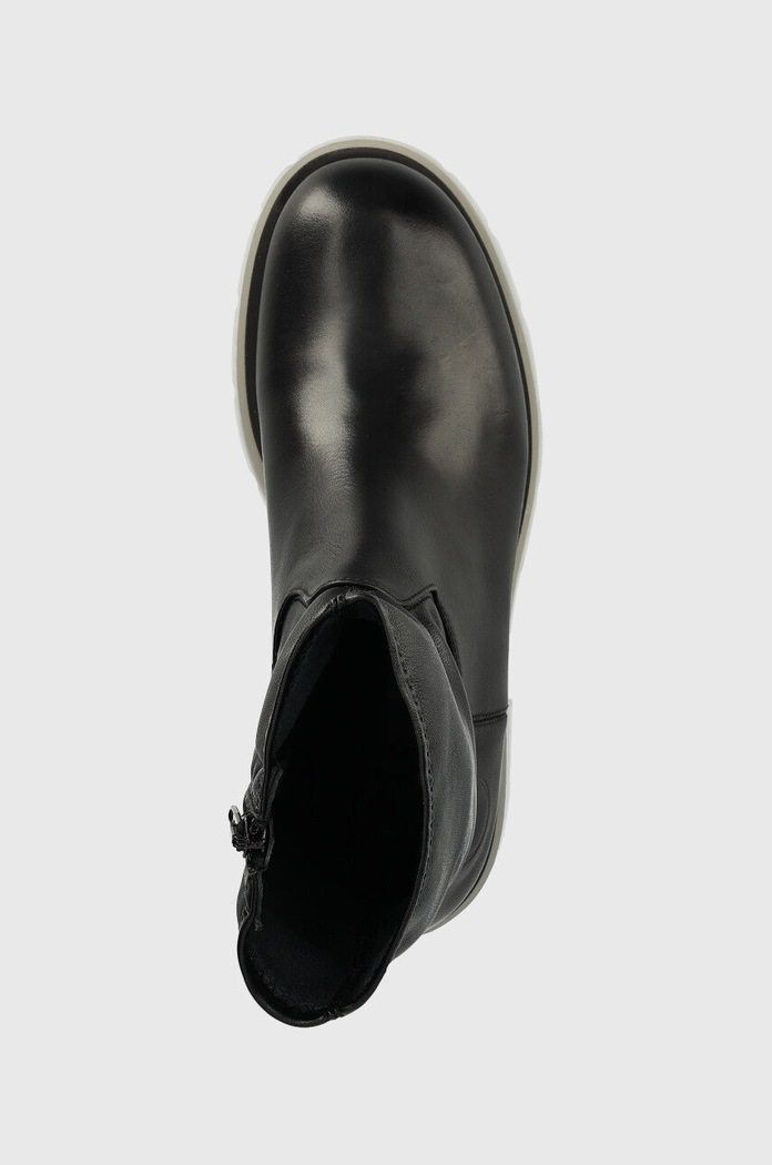 Pinko botki skórzane Prezzemolo 1H213M.A07A.Z99 czarny