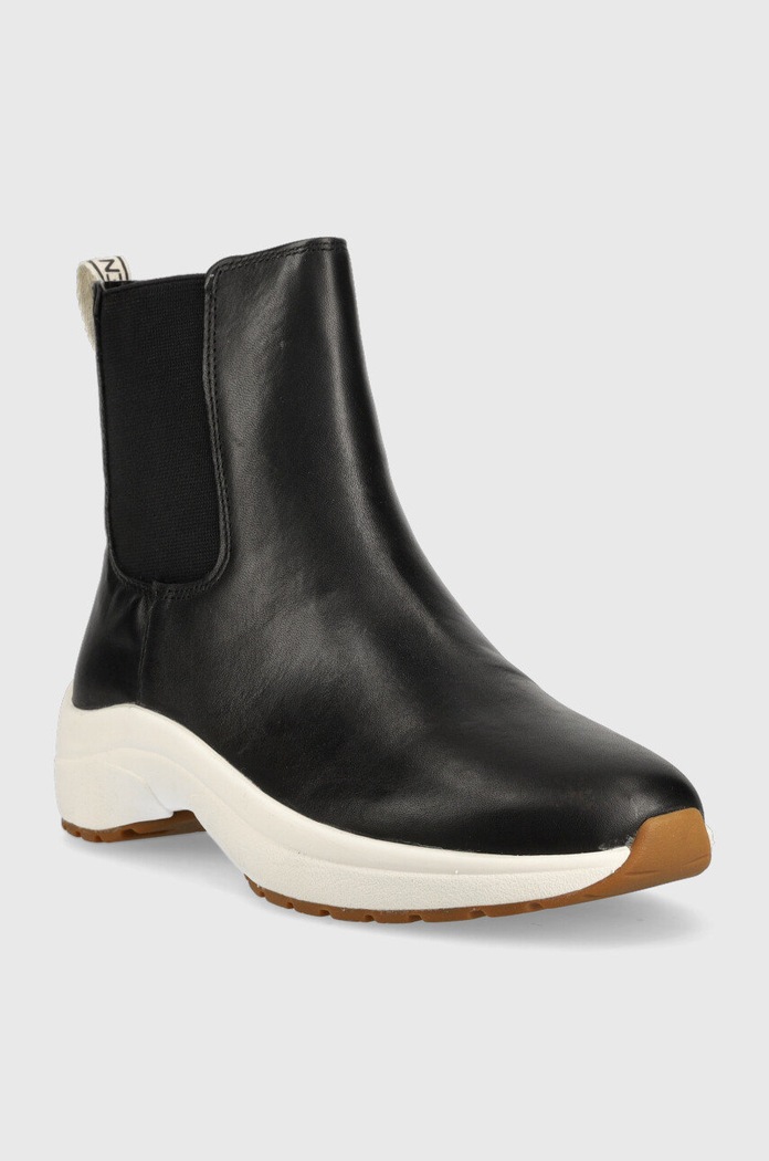 Lauren Ralph Lauren sztyblety skórzane Rylee 802875307001.001 czarny AW22