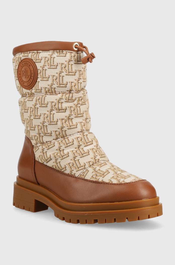 Gležnjače Lauren Ralph Lauren 802882382002.250 smeđa AW22