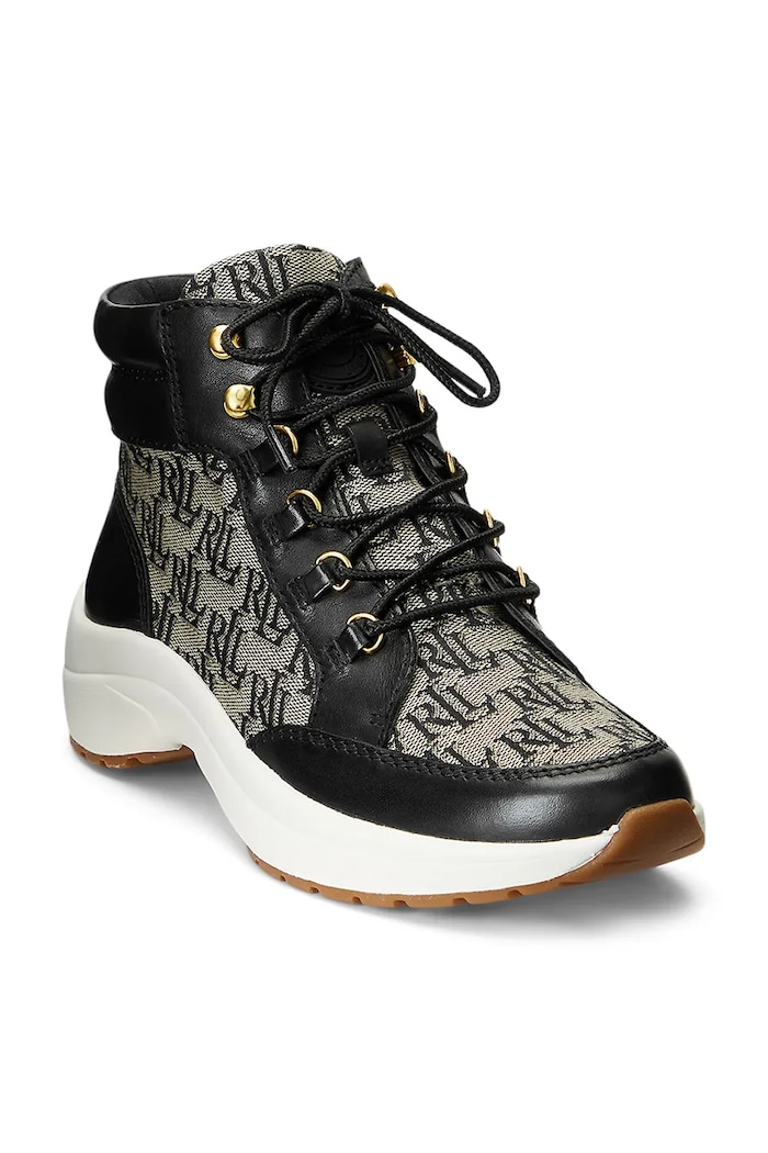 Tenisky Lauren Ralph Lauren 802882618001.001 černá AW22