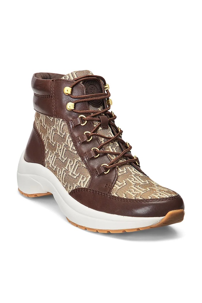 Tenisky Lauren Ralph Lauren Rylee 802882618003.200 hnedá AW22