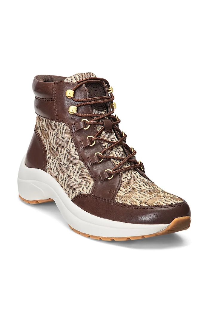 Tenisky Lauren Ralph Lauren Rylee 802882618003.200 hnedá AW22