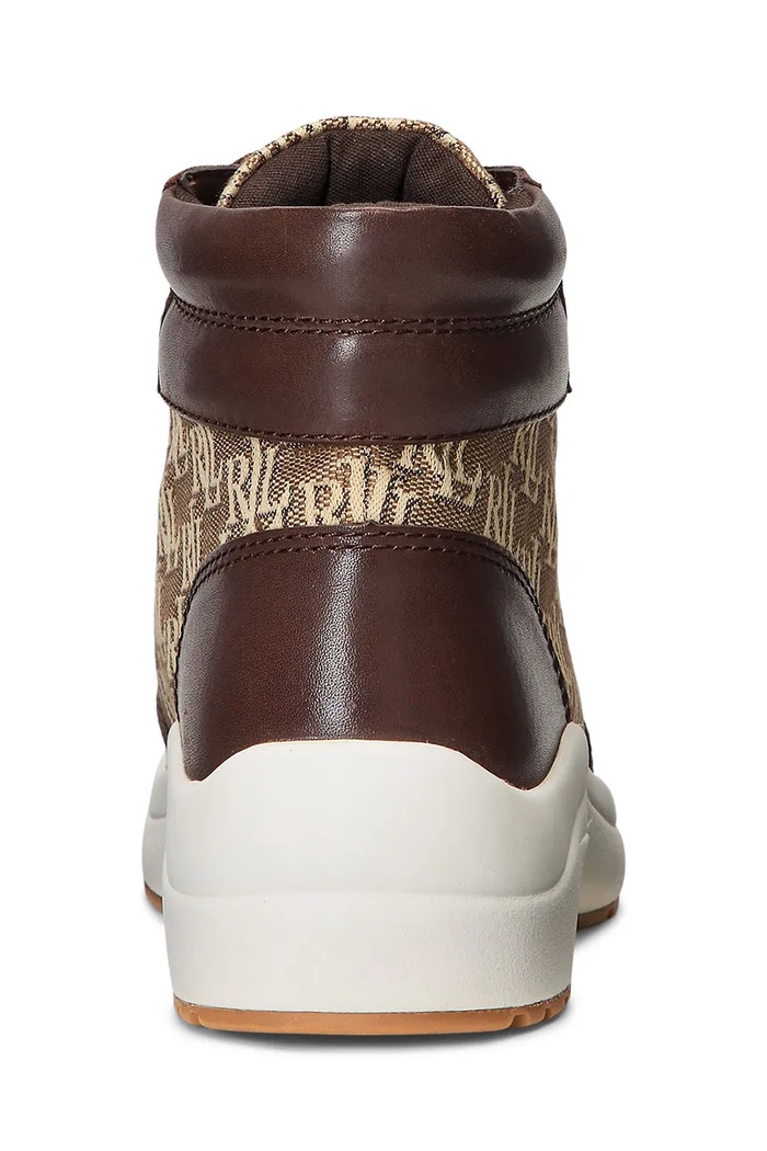Tenisky Lauren Ralph Lauren Rylee hnedá 802882618003.200