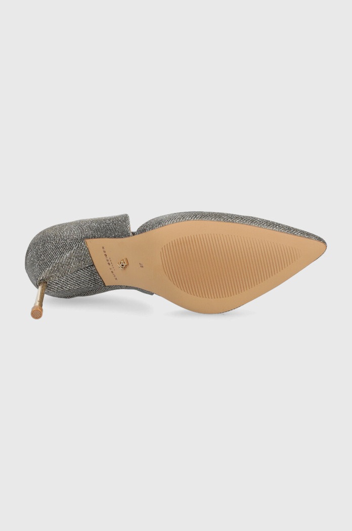 Kurt Geiger London pantofi cu toc Bond 90 7428760609.BRONZE argintiu