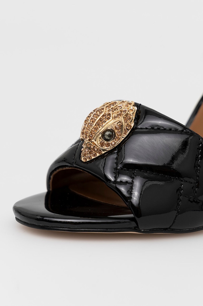 Sandały skórzane Kensington Sand Kurt Geiger London czarny 8489900309.BLACK