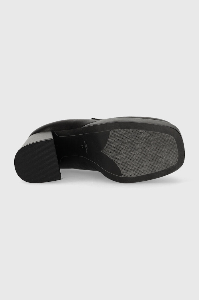 Karl Lagerfeld czółenka skórzane STRADA KL30134.000 czarny