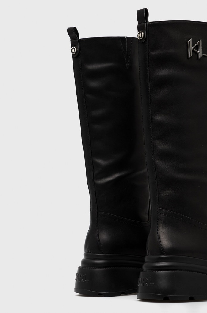 Obuća Kožne čizme Karl Lagerfeld Danton KL45090.000 crna