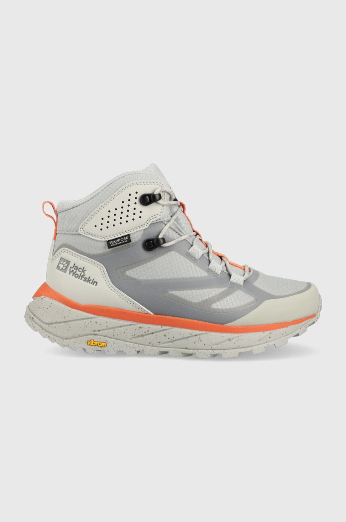 Jack Wolfskin buty Terraventure Texapore Mid syntetyczny szary 4049991