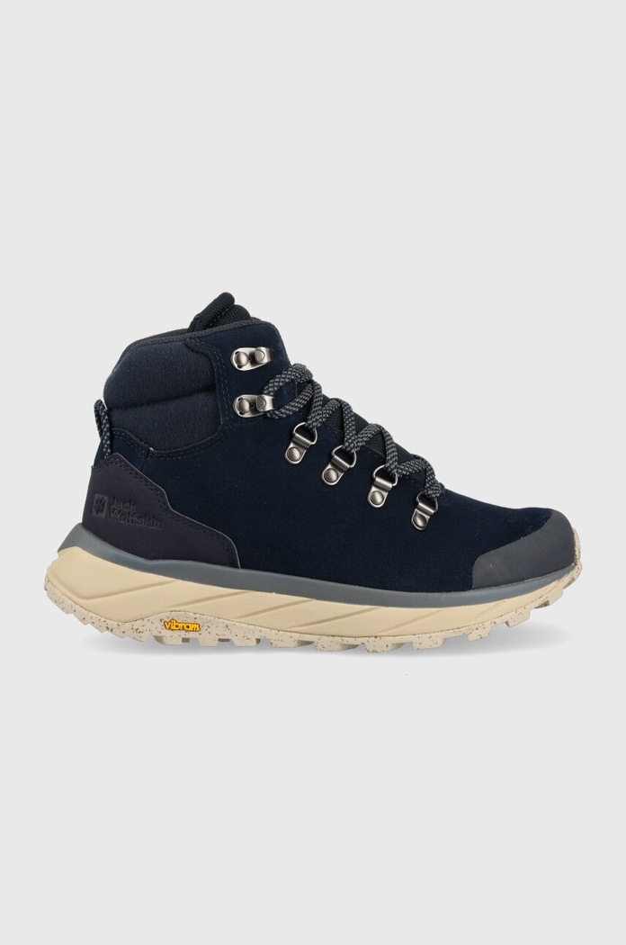 Boty Jack Wolfskin Terraventure Urban Mid semišová kůže námořnická modř 4053571