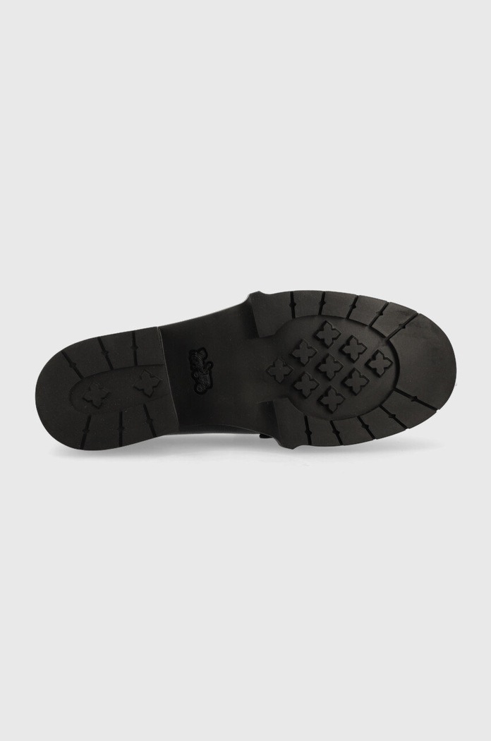 Kožené mokasíny Coach Leah CB990.BLK černá