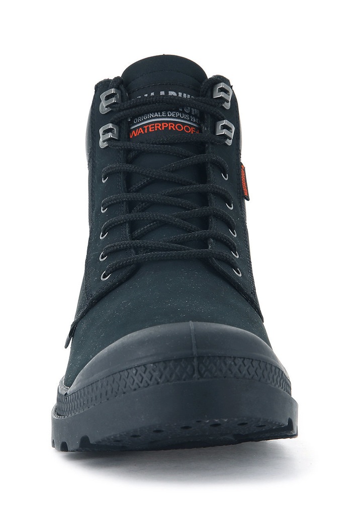 Cipők Palladium bőr cipő Pampa Shield Wp Lux 76843.010.M fekete