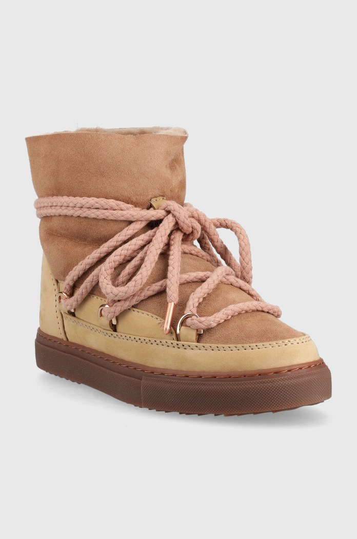 Велурени апрески Inuikii Classic Nabuk 70202.060.Macaroon кафяв AW22