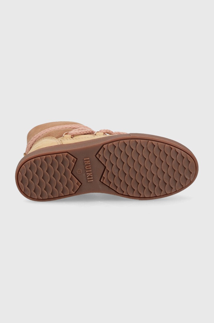 Велурени апрески Inuikii Classic Nabuk 70202.060.Macaroon кафяв