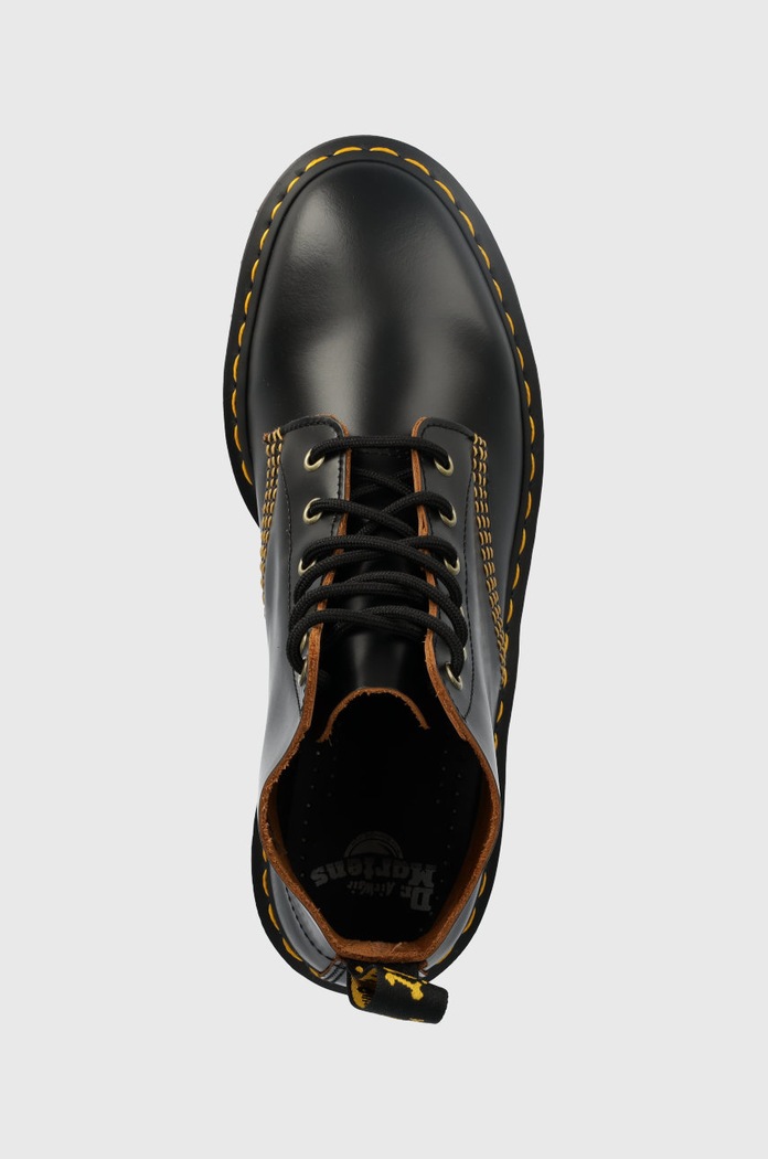 Kožené členkové topánky Dr. Martens 101 Arc čierna DM22701001