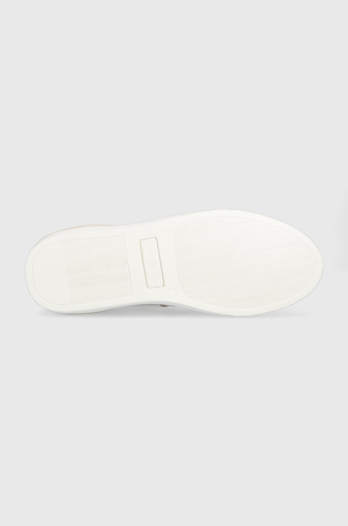 Kožené tenisky Tommy Hilfiger TH LAB COURT SNEAKER FM0FM04267 bílá