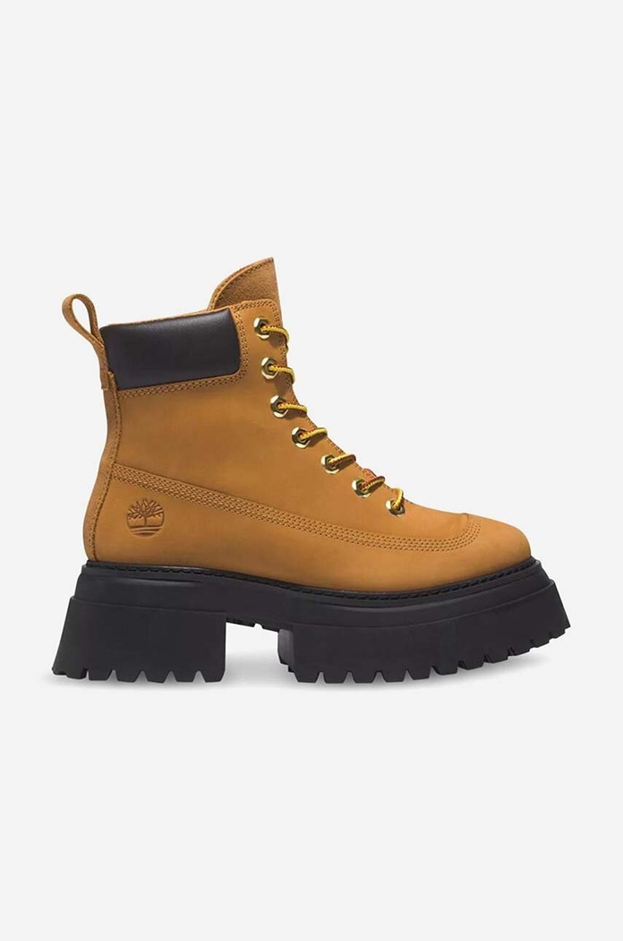 Semišové boty Timberland Sky 6 IN Laceup semišová kůže hnědá A2KMU