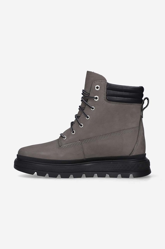 Obuwie Timberland workery skórzane Ray City 6 IN Boot WP A43HP szary