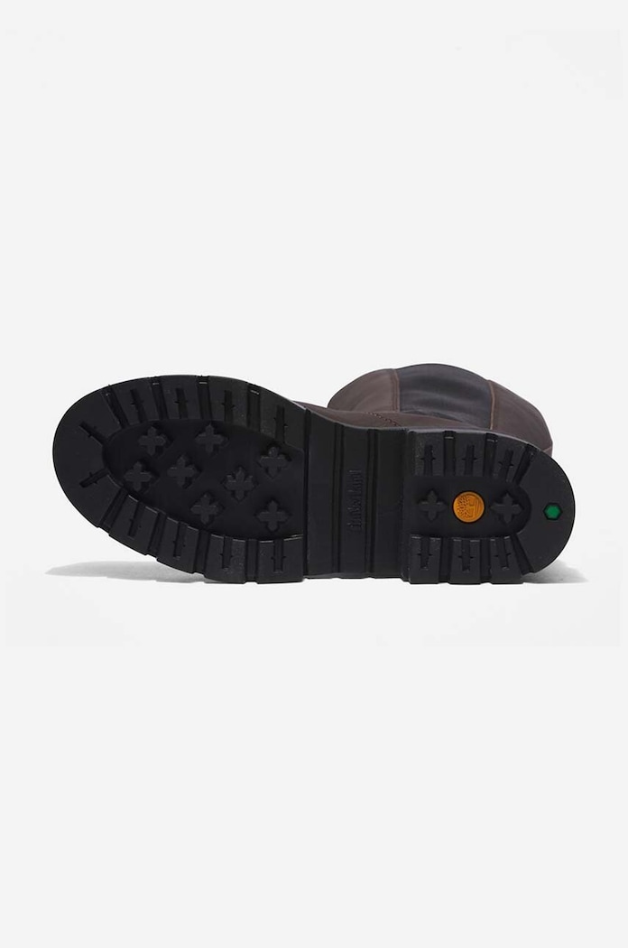 Timberland kozaki skórzane Cortina Valley Tall A5PEB brązowy AW22
