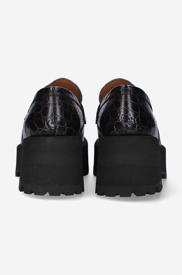 Marni Kožené mokasíny Marni MOMS002506.P5046