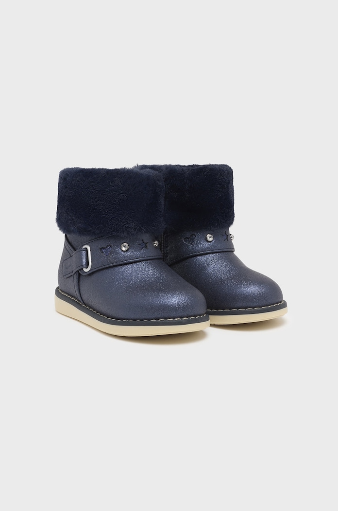 Dziewczynka Mayoral buty zimowe dziecięce 42316.24C.Baby granatowy