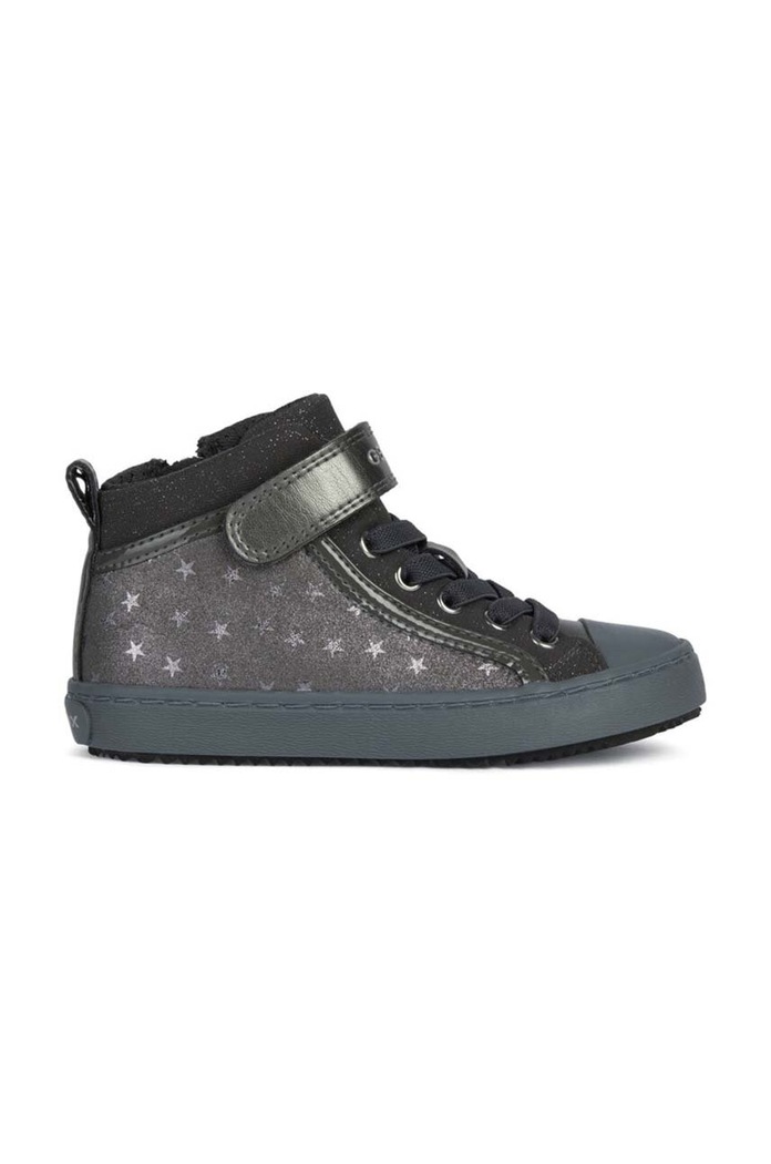 Παιδικά πάνινα παπούτσια Geox J744GI.0DHAJ.28.35 γκρί AW25