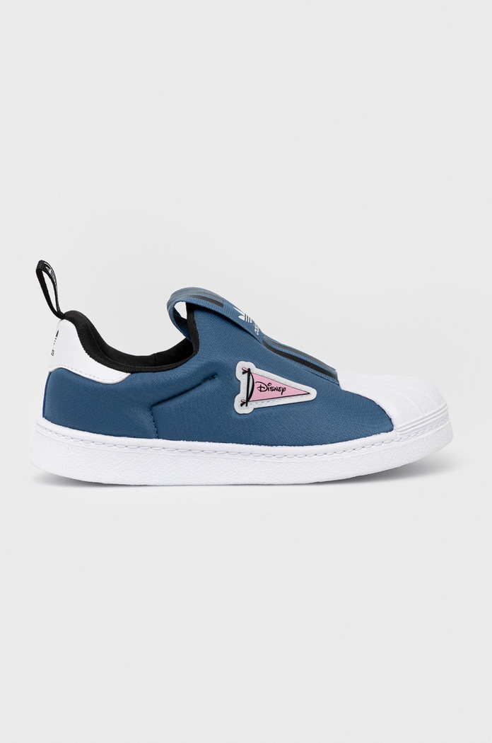 adidas Originals tenisówki dziecięce syntetyczny fioletowy GY9219