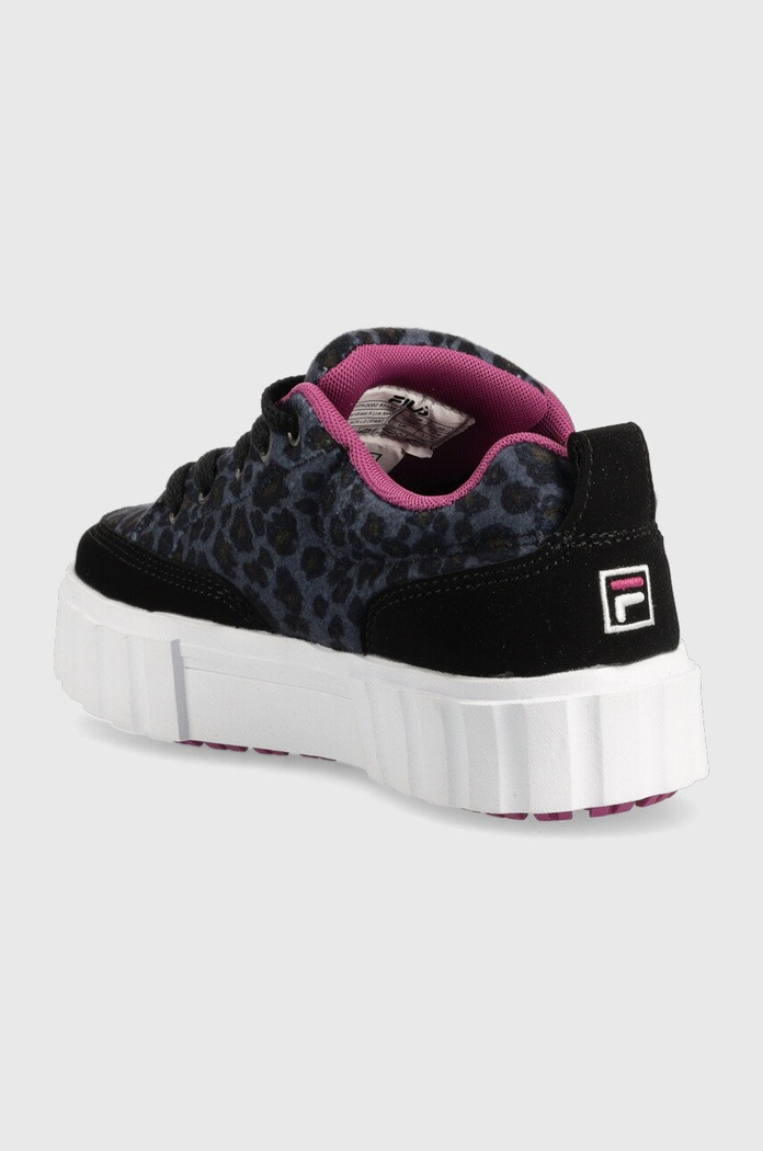 Dievča Detské tenisky Fila Sandblast FFK0082 tmavomodrá