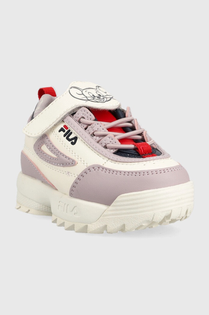 Detské tenisky Fila Disruptor FFK0092 fialová AW22