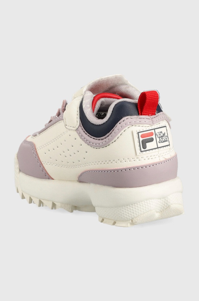 Dievča Detské tenisky Fila Disruptor FFK0092 fialová