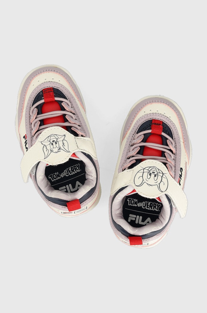 Detské tenisky Fila Disruptor fialová FFK0092