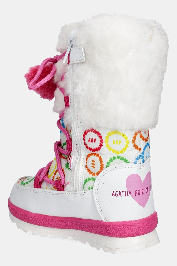 DÍVKA Dětské sněhule Agatha Ruiz de la Prada 221995. bílá