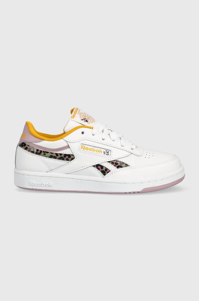 Dětské sneakers boty Reebok Classic imitace kůže bílá GV8612