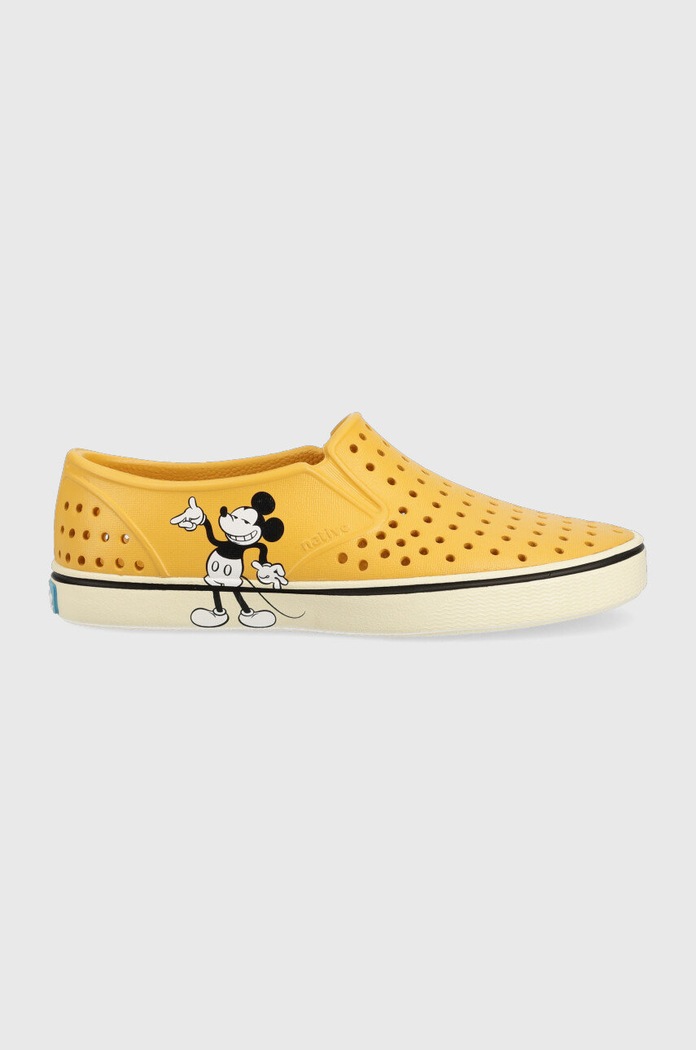 Native tenisówki dziecięce slip on żółty 12112101.7413.K