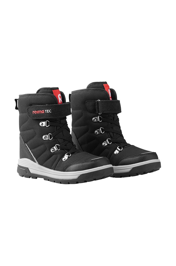 Reima cizme de iarna copii imitatie de piele negru 5400025A
